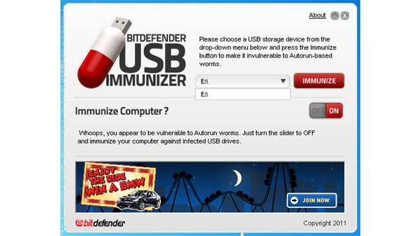 Bitdefender usb immunizer как пользоваться