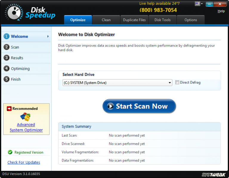 Systweak Disk Speedup 3.4.1.18261 download the new version for windows
